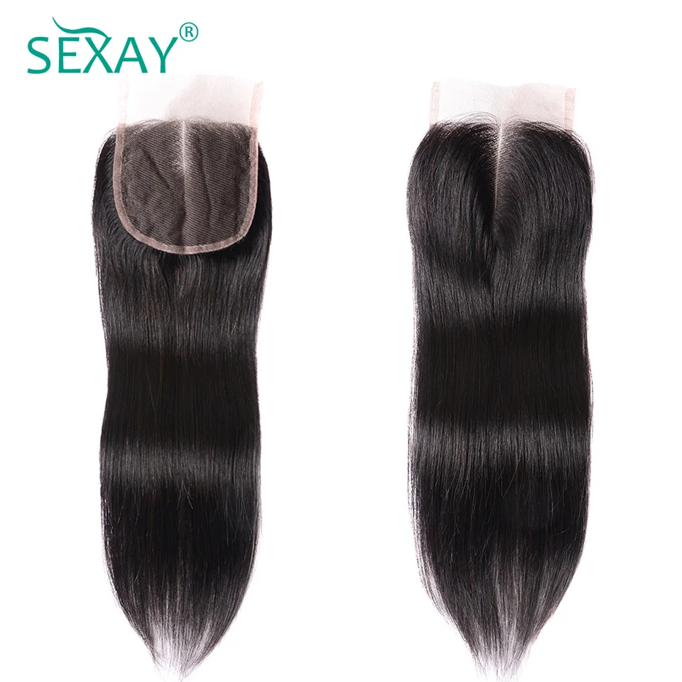 Top Trends: HD Transparent Lace Closure With Baby Hair 100% Brazilian Human Hair 4x4 13x4 Swiss Lace Closures Frontals Only For Black Women Shoppable Styles - Image 2