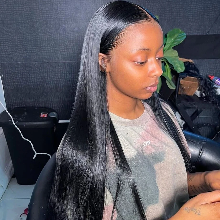 Top Trends: Straight Lace Front Wigs Human Hair 360 Full Lace Wigs For Women Brazilian Pre Plucked 30 40 Inch 13x4 13x6 Hd Lace Frontal Wig Shoppable Styles