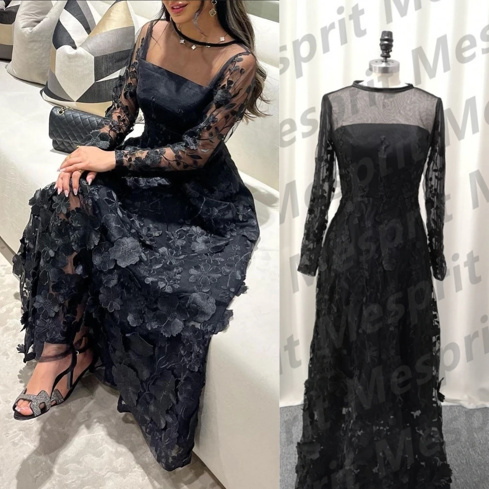 Top Trends: Prom Dress Lace Spaghetti Strap Sheath Long Full Sleeve Illusionفساتين سهره سعوديه فساتينمن Ladies For Special Occasions Shoppable Styles