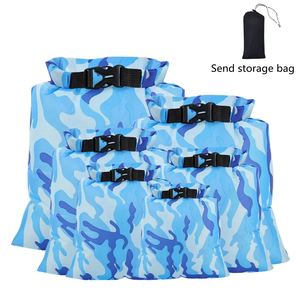 Top Trends: 6PCS Waterproof Dry Bag Pack Sack Swimming Rafting Kayaking River Trekking Floating Sailing Canoing Boating Bags Shoppable Styles