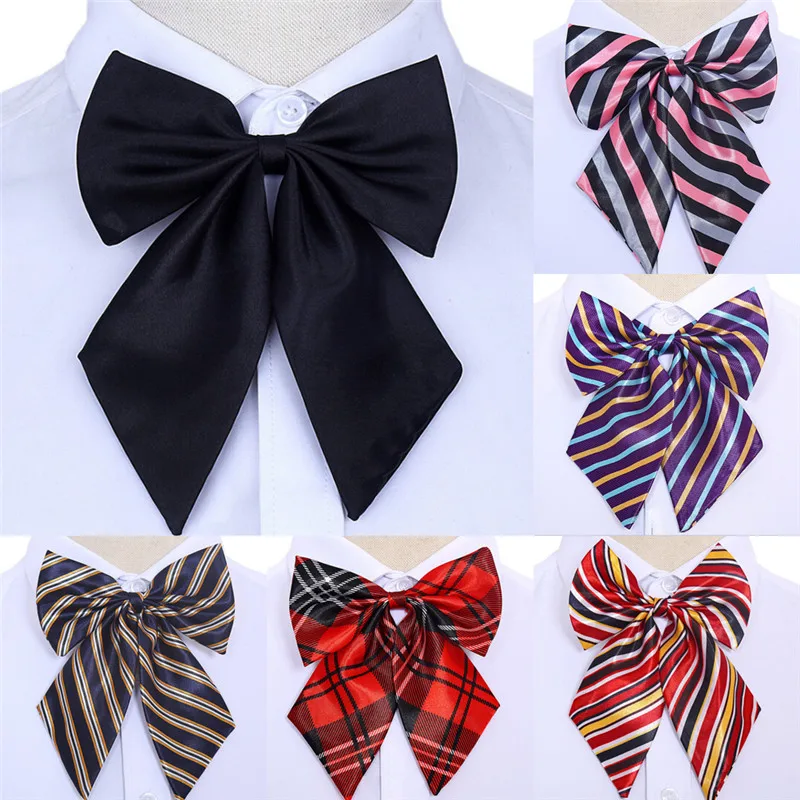 Top Trends: Women Bowties Vintage Striped Bow Ties Silk Tie Bow Tie Butterfly Gravata Borboleta Cravat Wedding Neck Shoppable Styles