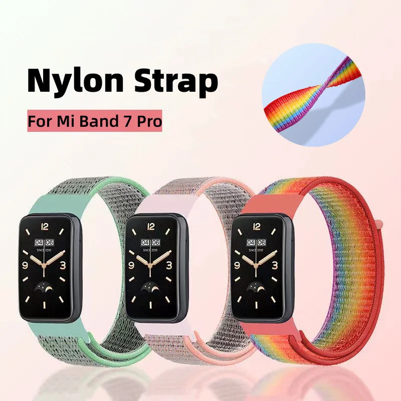 Top Trends: Nylon Strap For Xiaomi Mi Band 7 Pro Sports Smart Watch Band Replacement Bracelet For Xiaomi Band 7 Pro Wristband Strap Shoppable Styles