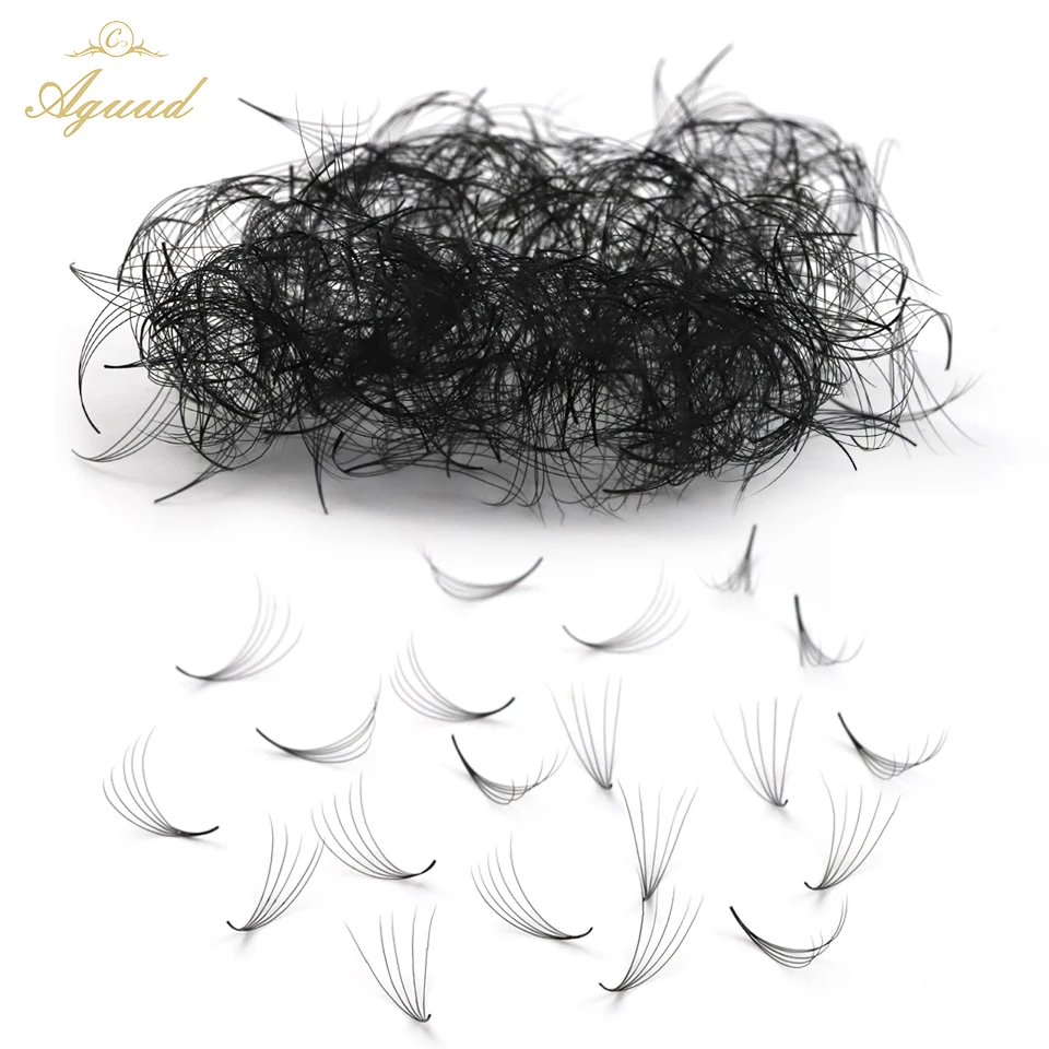 Top Trends: AGUUD 1 Jar 100 / 300 / 500 Fans Sharp Narrow Stem Premade Volume Fans Lash 3D / 4D / 5D / 6D / 8D / 10D / 12D Thin Pointy Base Volume Eyelashes Shoppable Styles