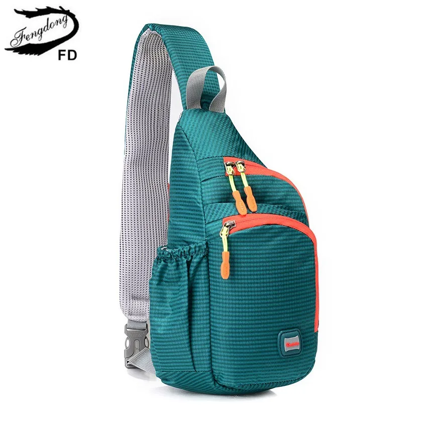 Top Trends: Fengdong Small Crossbody Chest Bags For Women Sling Sport Bottle Bagpack Female Multifunctional Mini Travel Bag Phone Key Bag Shoppable Styles