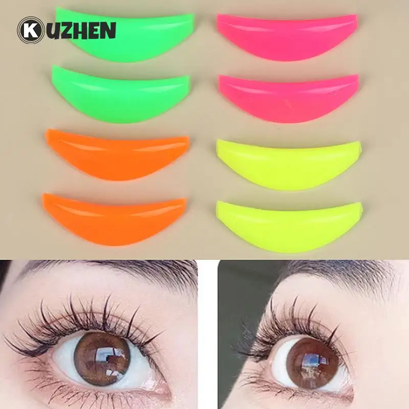 Top Trends: 4 / 5 / 7 Pairs Lash Lift Silicone Eyelash Lift Perm Pads Kit Eye Curler Rods Tool Eyelash Curler Applicator Accessories Shoppable Styles