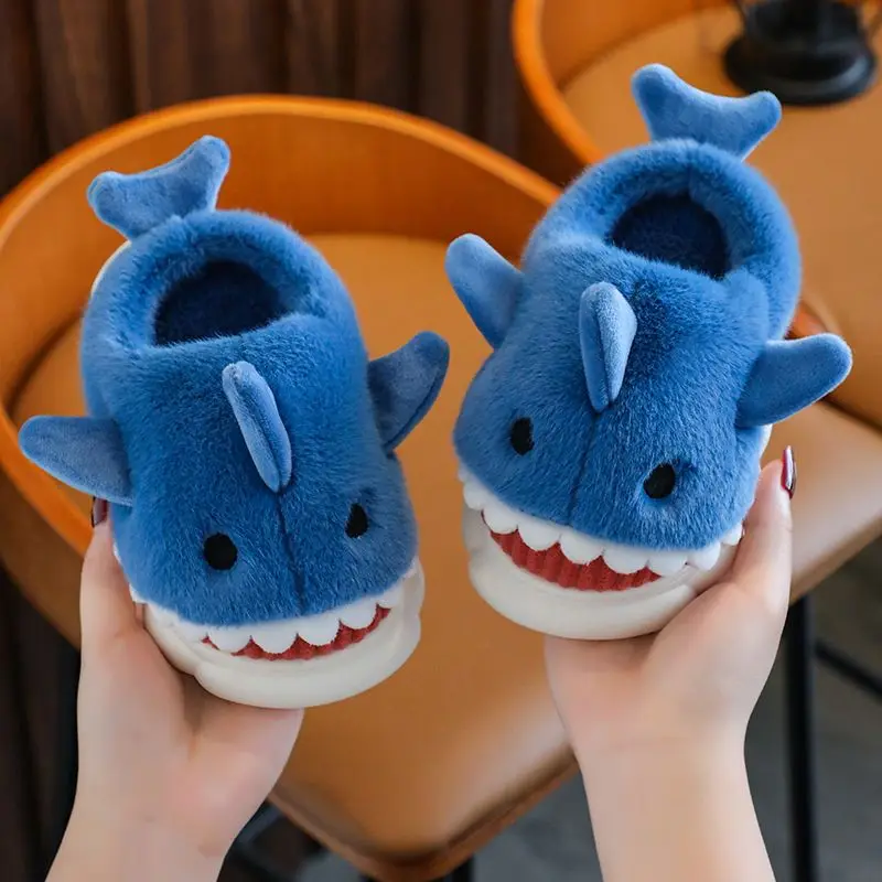 Top Trends: Funny Shark Slippers Kids Shoes 2022 New Cloudy Sharks Slipper Children Babi Animal Fish Slides Shoes Shoppable Styles