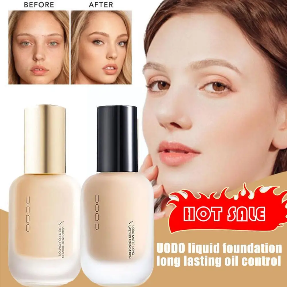 Top Trends: UODO 30ml Liquid Foundation Concealer Long-lasting BB Cream FSkin For A Lasting Bright Dry To Oily Skin Care S5X8 Shoppable Styles