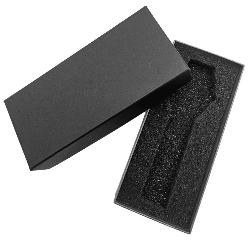 Top Trends: Fashion Hot Sale BLACK Watch Box Rectangle Wristwatch Durable Gift Case Shoppable Styles