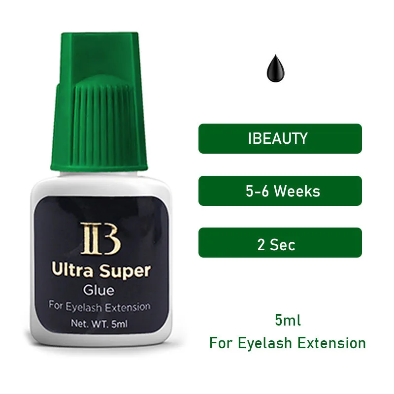 Top Trends: IBeauty Ultra Super Eyelash Extension Glue Supplies Green Cap Waterproof Adhesive Makeup Tools Strongest Fastest Eyes Open Korea Shoppable Styles - Image 4