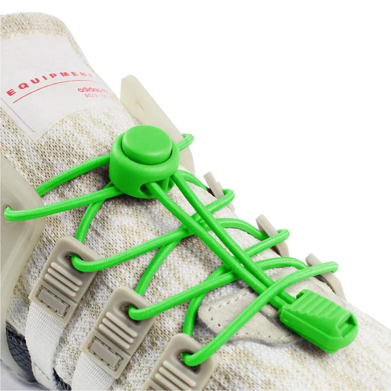 Top Trends: No Tie Shoe Laces Round Tennis Shoelace Without Ties For Adult Kids Sneakers Elastic Shoelaces Rubber Bands For Shoes Accesories Shoppable Styles