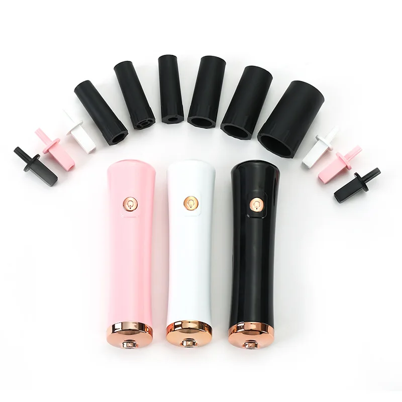 Top Trends: Electric Eyelash Glue Shaker For Nail Polish Tattoo Ink Pigment Liquid Shaking Machine With 2pcs Connector 6pcs Glue Cover Die Shoppable Styles