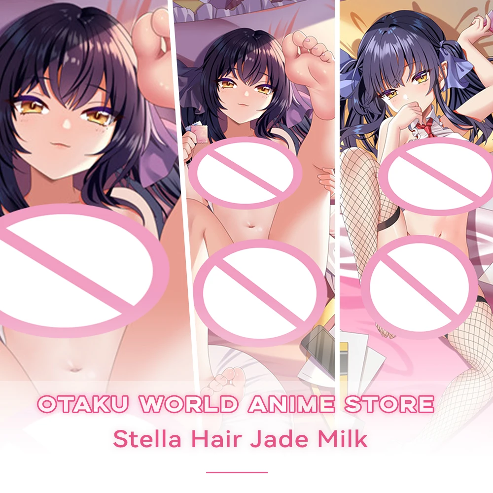 Top Trends: Stella Hair Jade Milk Dakimakura Anime Otaku Waifu Life Hugging Body Pillow Case Cushion Pillow Cover Bedding Pillows Decor Shoppable Styles