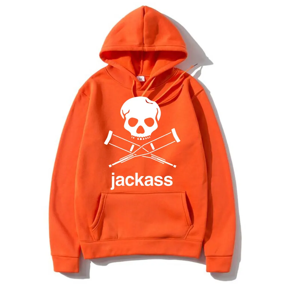 Top Trends: Jackass Logo Graphic Printed Black Hoodie Streetwear Men's Oversized Casual Sweatshirt Fashion Men Women Vintage Loose Hoodies Shoppable Styles - Image 5