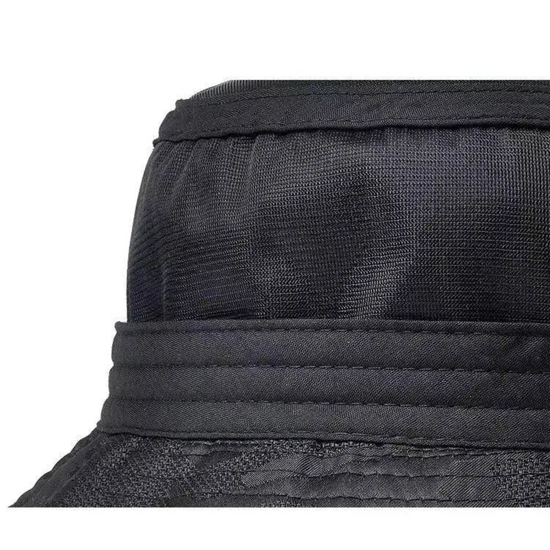 Top Trends: Men Bucket Hat Sun Double-sided Black Camouflage Hiking Climbing Fisherman Hip Hop Cap Cotton Male Fishing Hat Shoppable Styles - Image 5