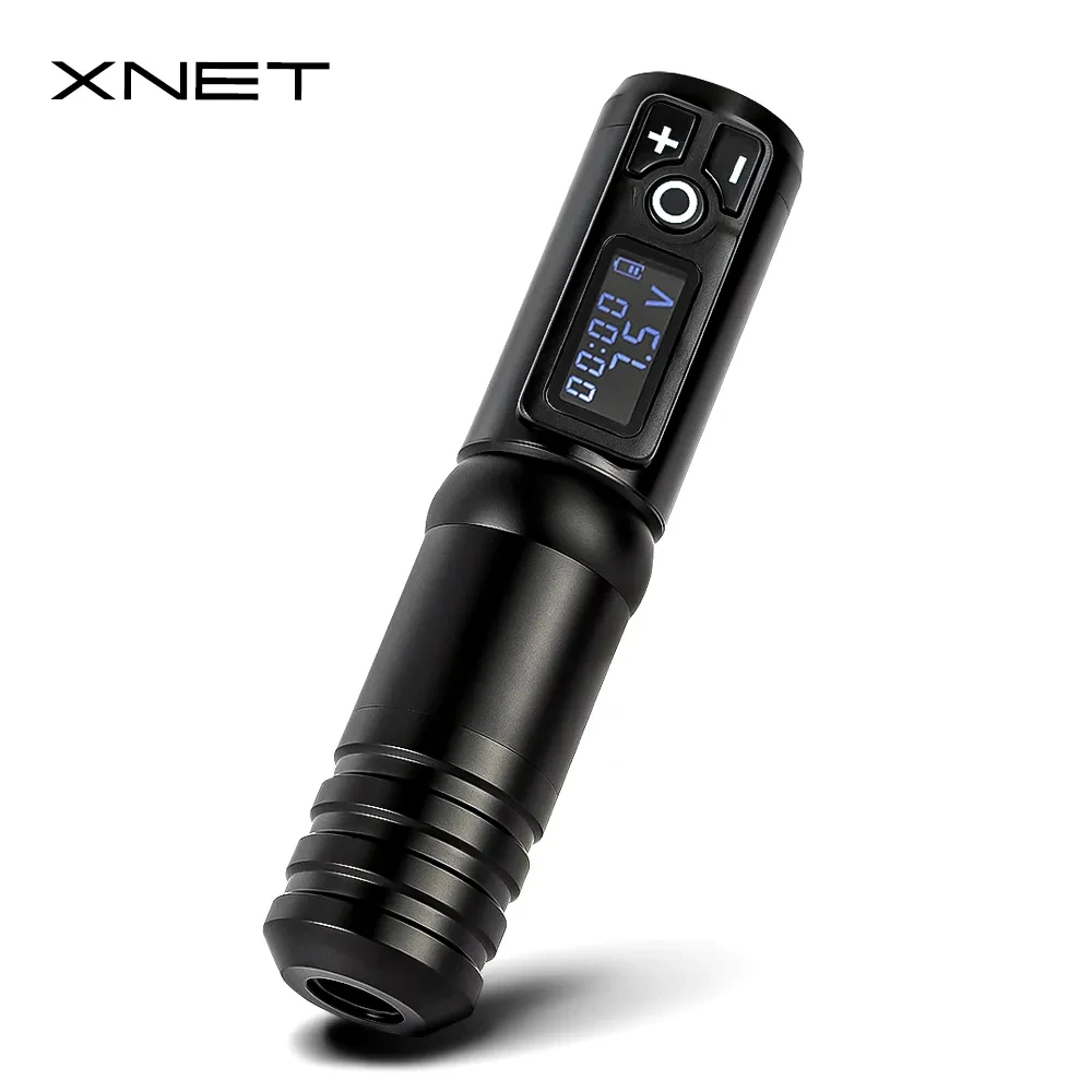 Top Trends: XNET Flash Wireless Tattoo Pen Machine Battery Portable Power Coreless Motor Digital LED Display Fast Charging Tattoo Equipment Shoppable Styles