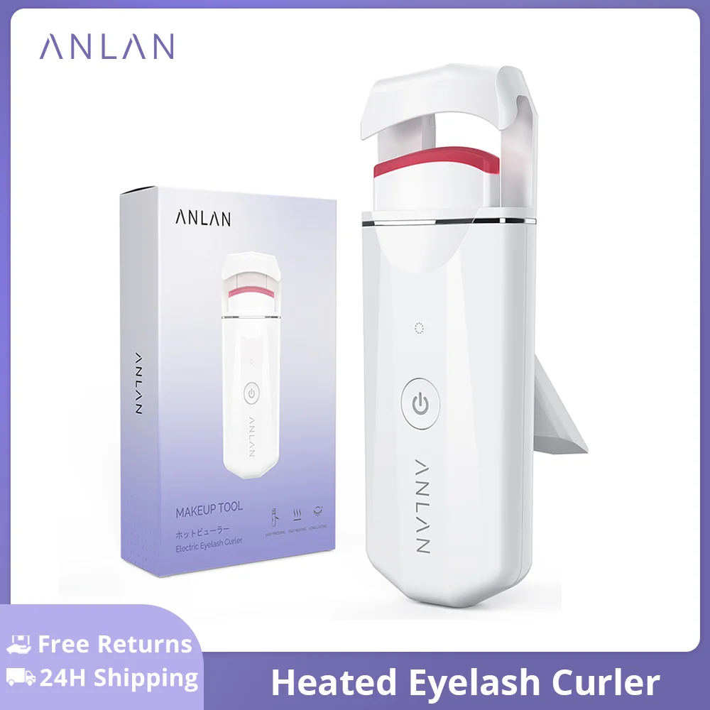 Top Trends: ANLAN Heated Eyelash Curler Rechargeable Eyelashes Clip Long Lasting Eye Lash Curl Electric Eyelash Curler Device Makeup Tools Shoppable Styles