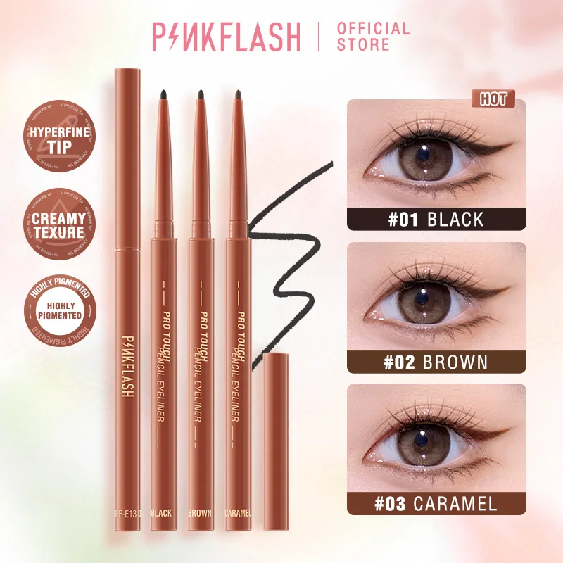 Top Trends: PINKFLASH Natural Liquid Eyeliner Waterproof Long-lasting High Pigmented Smooth Matte Gel Eye Liner Pencil Makeup Cosmetics Shoppable Styles