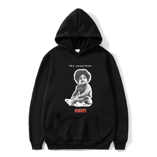 Top Trends: Rapper The Notorious Big Poppa Graphic Hoodie Men&#039;s Rap Oversized Sweatshirt Biggie Smalls Hoodies Men Women Hip Hop Sportswear Shoppable Styles