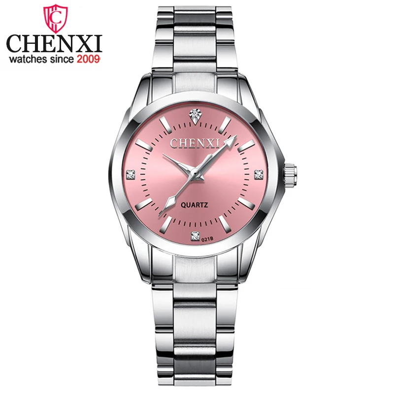 Top Trends: CHENXI Lady Rhinestone Fashion Watch Women Quartz Watch Women&#039;s Wrist Watches Female Dress Clock Xfcs Relogio Feminino Shoppable Styles