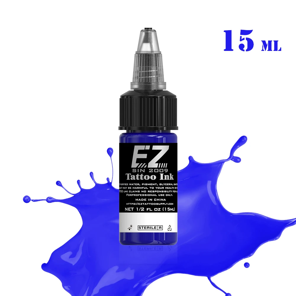 Top Trends: 15ML / Bottle EZ Tattoo Ink 25 Colors Stable Safe Tattoo Ink Pigment For Tattoo Body Arts Supplies Shoppable Styles