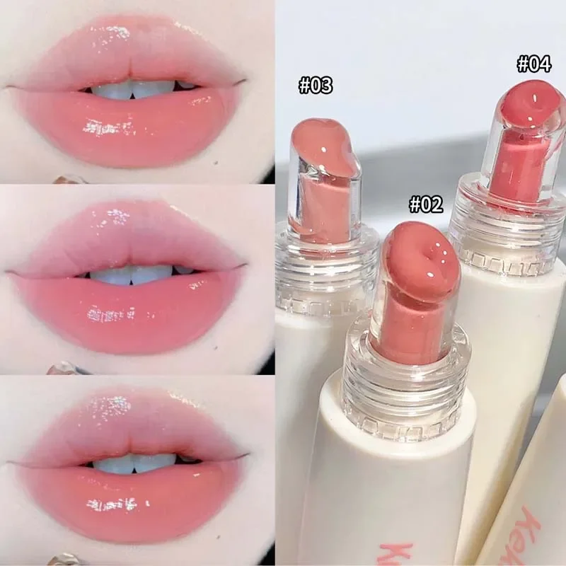 Top Trends: Mirror Jelly Lip Gloss 4 Colors Lasting Hydrating Glossy Lip Glaze Serum Moisturizing Crystal Liquid Lipstick Makeup Cosmetics Shoppable Styles