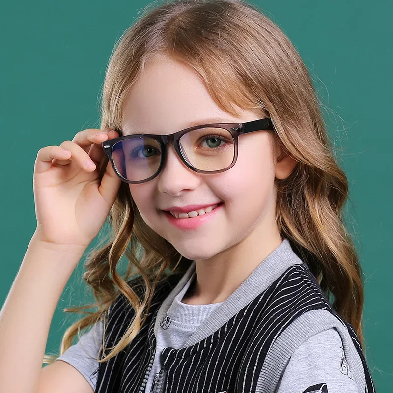 Top Trends: Anti Blue Light Kids Glasses TR90 Children Optical Frame Eyeware Boy Girls Computer Transparent Blocking Eyeglasses UV400 Shoppable Styles