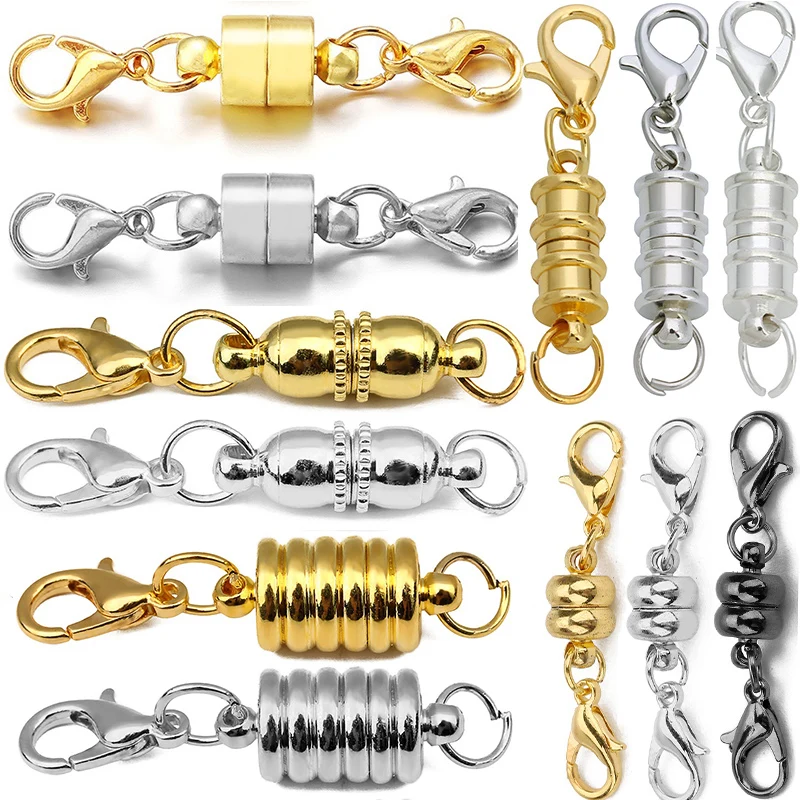 Top Trends: Louleur Magnetic Clasps For Jewelry Making DIY Bracelet Necklace Magnet Clasp Connector Buckle Fasteners Accessories Wholesale Shoppable Styles