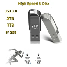 New Upgraded USB 3.0 Pen Drive 2TB High-speed Storage Disk 2TB Metal Waterproof USB Flash Drives 512GB Type-C Memory USB Flash