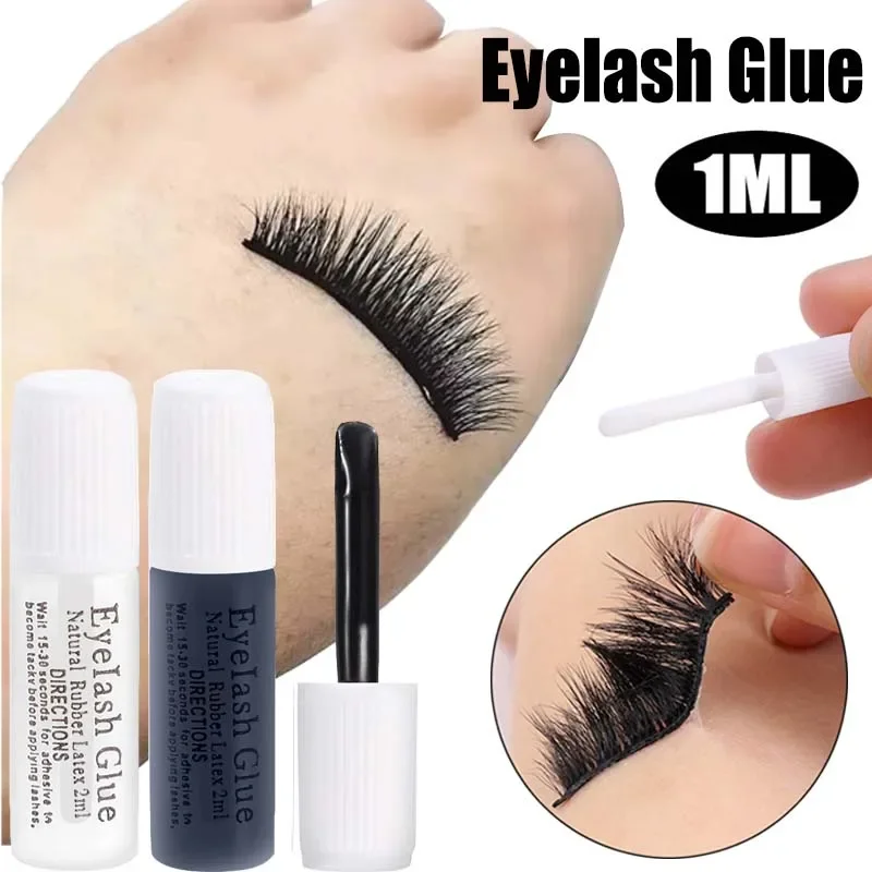 Top Trends: 1 / 3PCS Transparent Black Eyelash Glue Waterproof Quick Drying Lasting False Eyelash Glue For Lash Extension Cosmetic Makeup Tool Shoppable Styles