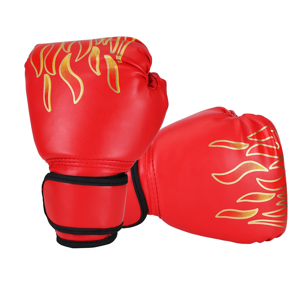 Top Trends: Kids Boxing Gloves Children Punching Training Sparring Comfortable Adjustable Fighting Mitts Hand Protector Black Shoppable Styles