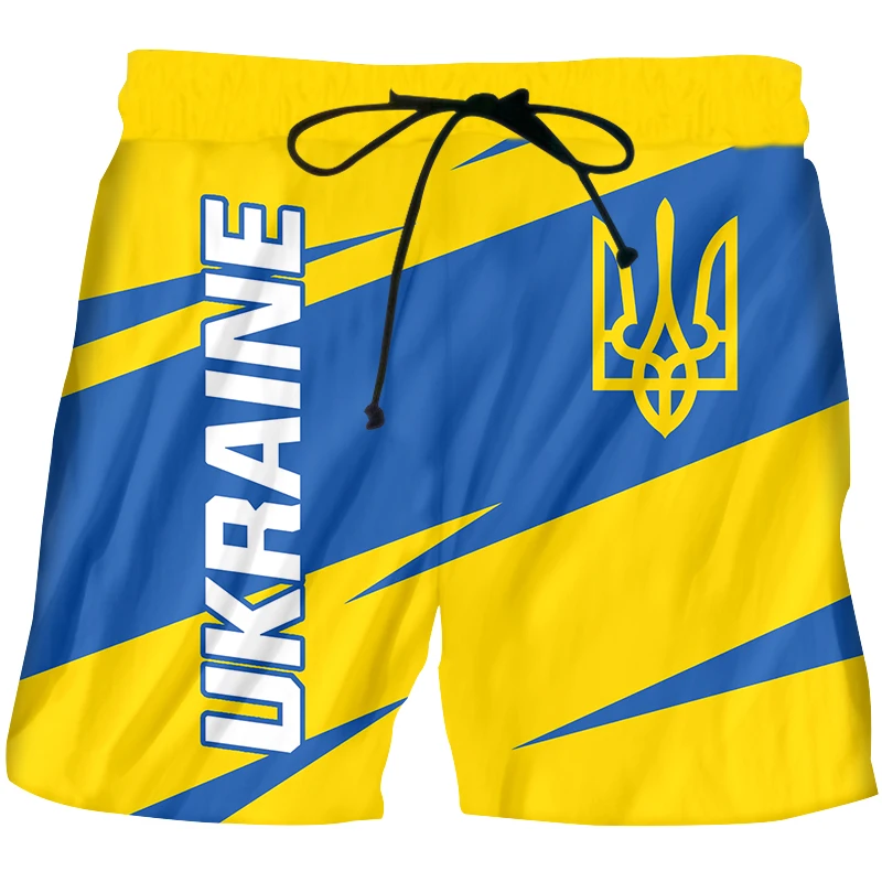 Top Trends: 3D Ukraine Men Shorts Sublimation Print Women&#039;s Ukraine Clothing Knee Casual Love Ukraine Flag Short Pants Dropshipping Custom Shoppable Styles