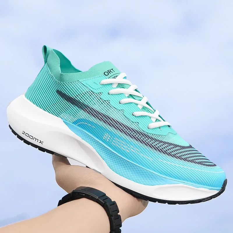 Top Trends: Men Sneakers Lightweight Cushioning Outdoor Road Running Shoes Marathon Trail Sport Shoes Elastic Walking Tenis Masculino 39-44 Shoppable Styles