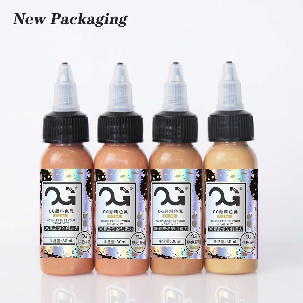 Top Trends: 30ML Professional Tattoo Skin Covering Ink Easy Coloring Permanent Makeup Pigment Natural Body Art Tattoo Ink Tattoo Accessories Shoppable Styles