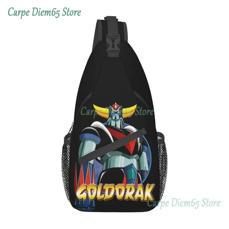 Top Trends: UFO Robot Goldorak Grendizer Sling Bag For Travel Hiking Anime Mechanical Warrior Chest Crossbody Backpack Shoulder Daypack Shoppable Styles