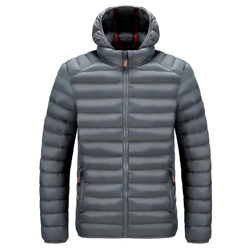 Top Trends: Men Puffer Jackets Winter Hooded Outdoor Windproof Waterproof Padding Cotton Coat Man Jacket Homme Shoppable Styles - Image 5