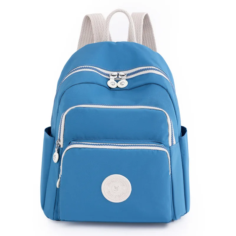 Top Trends: Women Multilayer Nylon Backpacks Fashion Shoulder Bags Female Backpack Ladies Travel Backpack Candy Color School Bags For Girls Shoppable Styles