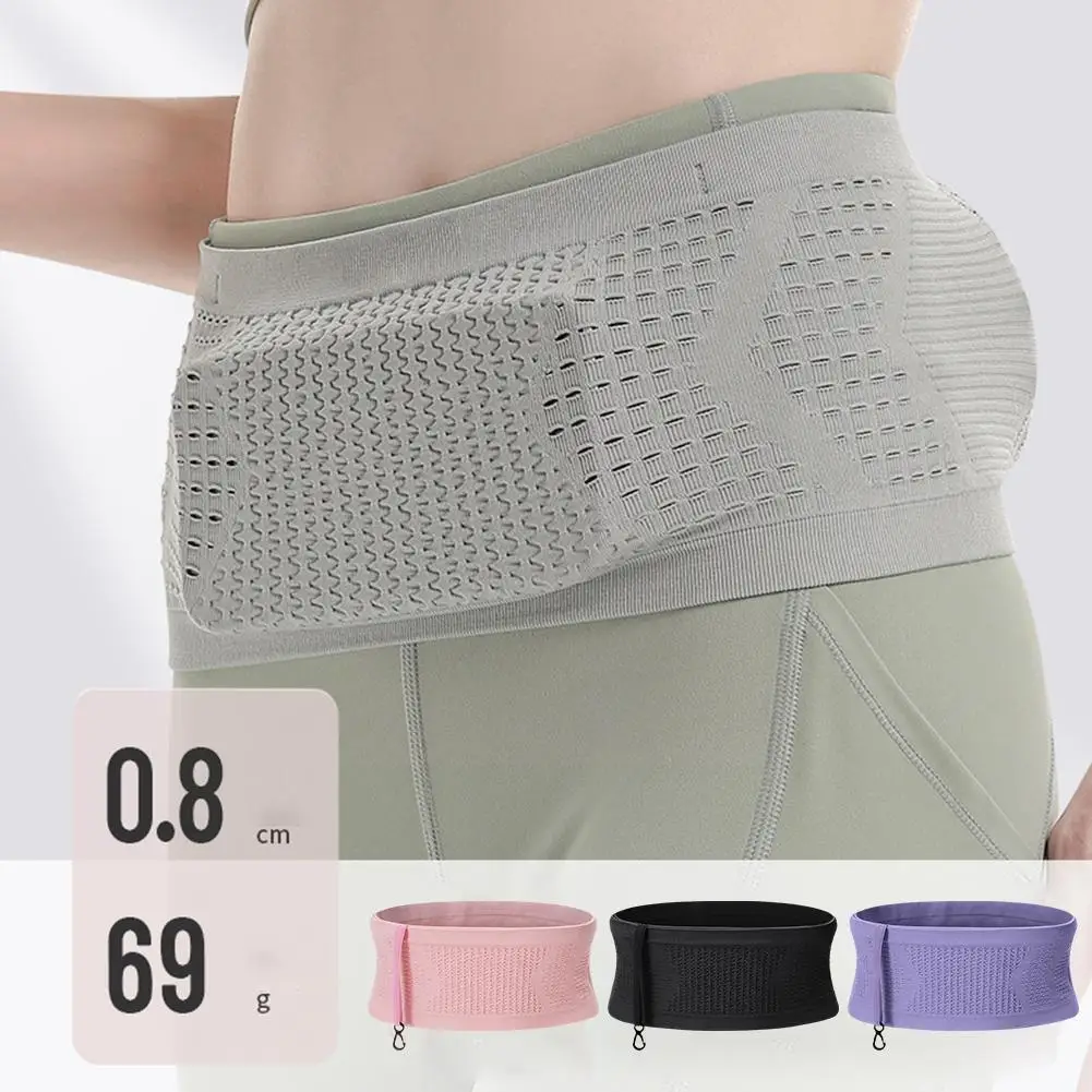 Top Trends: Slim Running Belt Money Belt Fanny Pack For Exercise Fanny Pack Holder For Cell Phone Money And Keys Adjustable Waist Pack R0B7 Shoppable Styles - Image 4