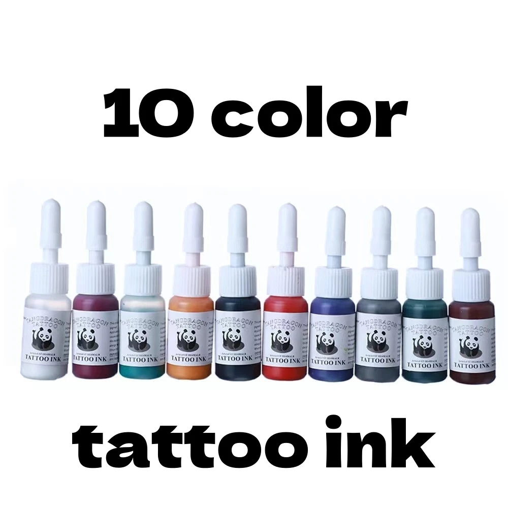 Top Trends: 5ml Tattoo Ink Pigment Body Art Beauty Paints Makeup Tattoo Supplies Semi-permanent Eyebrow For Body Art Paint Shoppable Styles