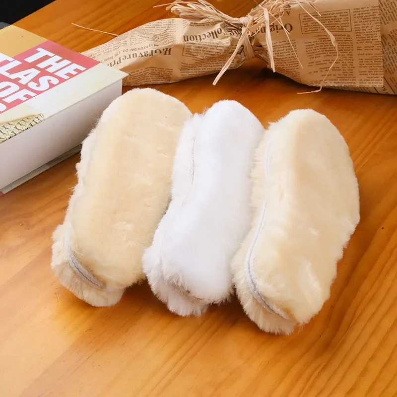 Top Trends: Warm Imitation Rabbit Fur Insoles Warm Plush Men Women Insoles Soft Thick Warm Shoe Accessories Plush Fluffy Insole Winter Shoppable Styles