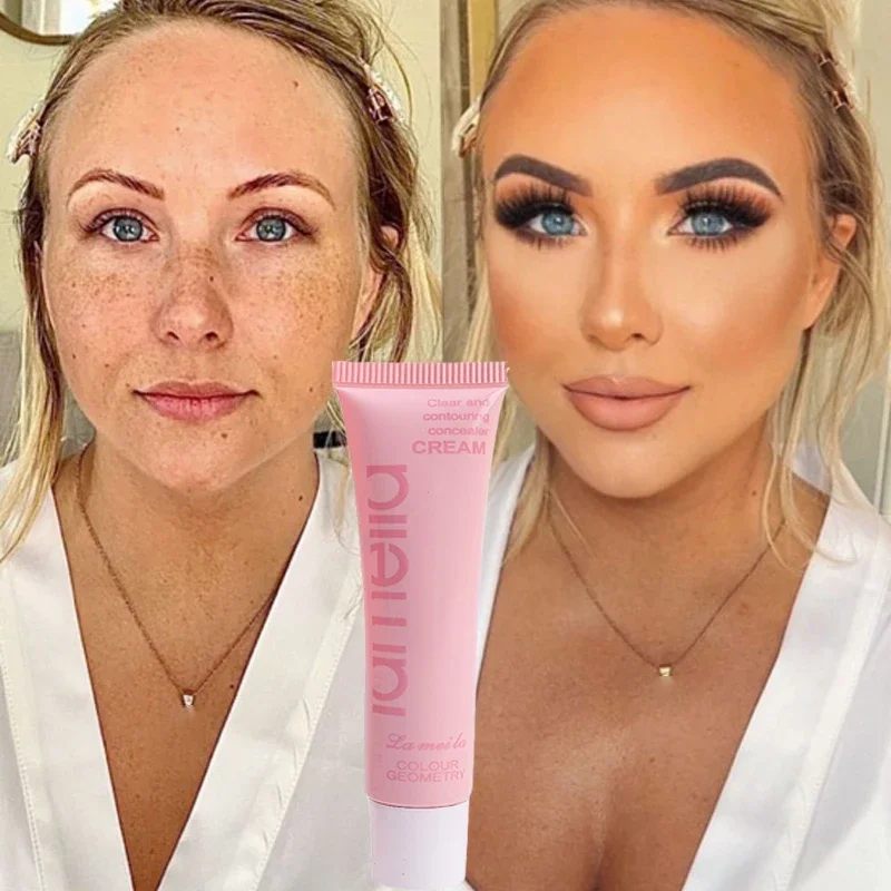 Top Trends: Waterproof BB Cream Liquid Concealer Matte Full Coverage Acne Scars Dark Circles Foundation Whitening Lasting Makeup Cosmetics Shoppable Styles