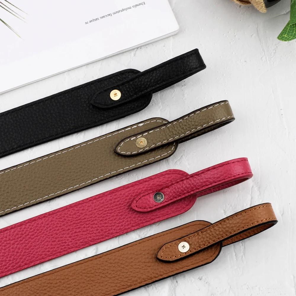 Top Trends: Cow Leather Bag Straps For H Bag Women Handbag Handle Wide Belt Shoulder Crossbody Bag Strap Genuine Leather Replacement Strap Shoppable Styles