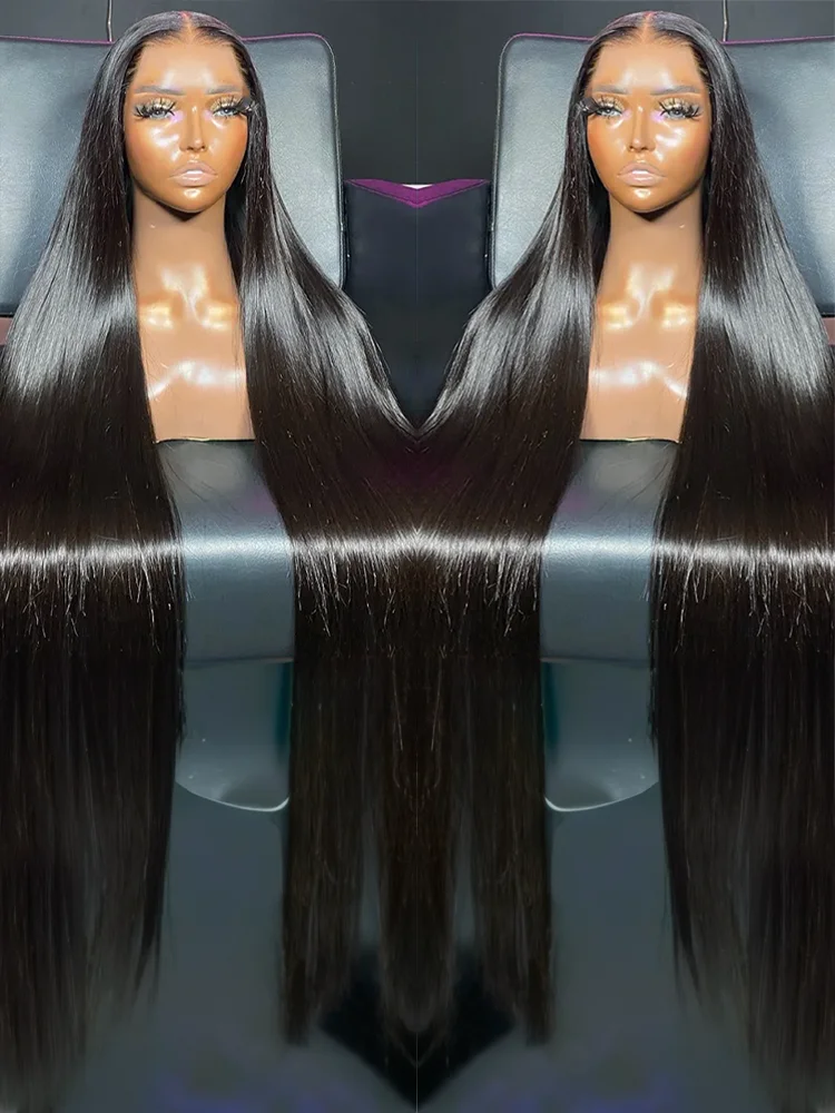 Top Trends: 4X4 Straight Glueless Wigs Human Hair Ready To Wear And Go 180% Pre Plucked Brazilian 13x4 13x6 Lace Frontal Wigs For Women Shoppable Styles