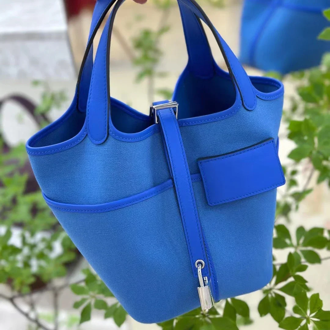 Top Trends: Versatile Bucket Bag For Women, Cloth Basket Handbag, Soft Matching Leather, New Fashion Trend Shoppable Styles