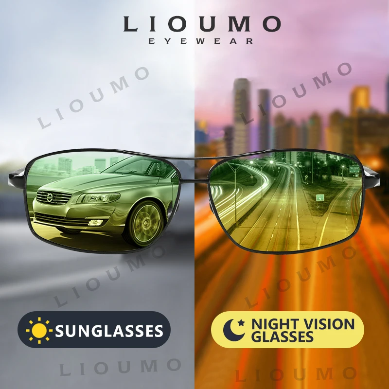 Top Trends: LIOUMO 2023 Classic Day Night Vison Glasses For Driving Photochromic Polarized Sunglasses Men Women Chameleon Eyewear Anti-Glare Shoppable Styles