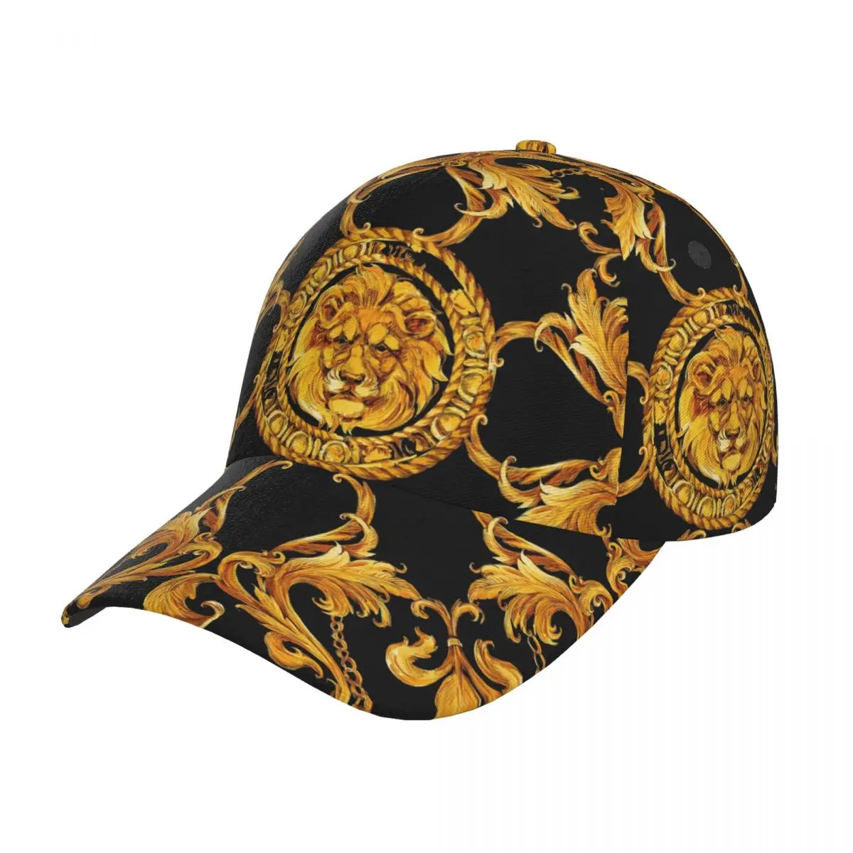 Top Trends: Golf Hat Men Baseball Cap Sports Golden Baroque Casual Snapback Hat Fashion Outdoor Hip Hop Hats For Men Women Unisex Shoppable Styles