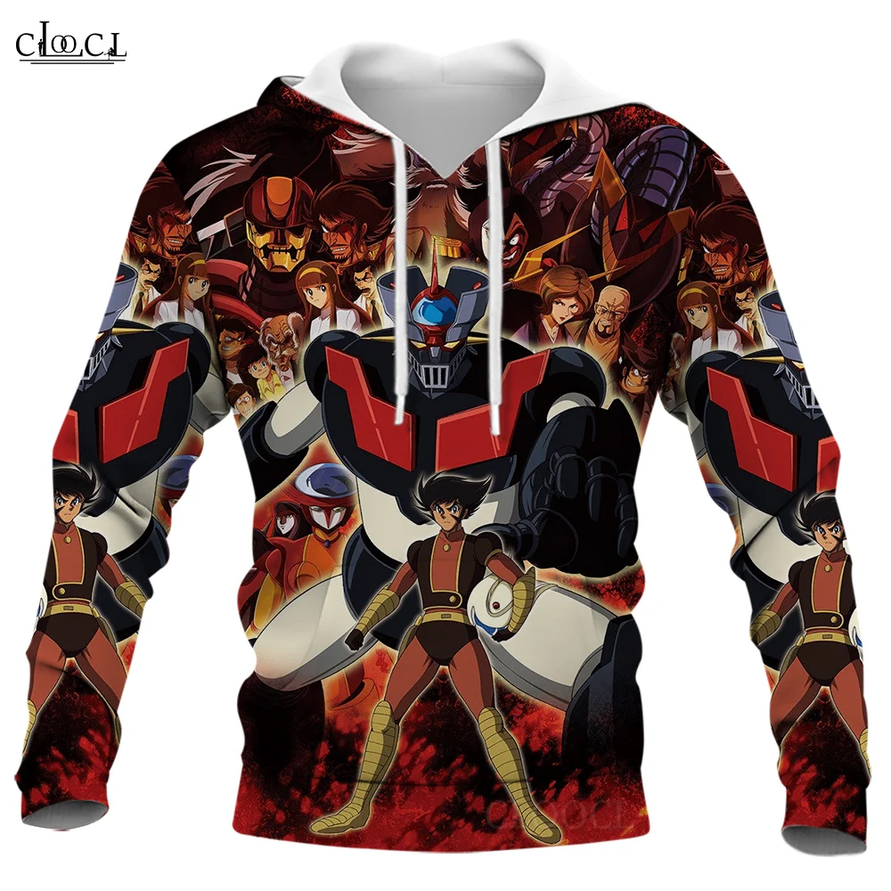 Top Trends: Men Hoodie Mazinger Z 3D All Over Printed Anime Hoodie Long Sleeves Hooded Sweatshirt Fashion Unisex Streetwear Pullover Shoppable Styles - Image 6