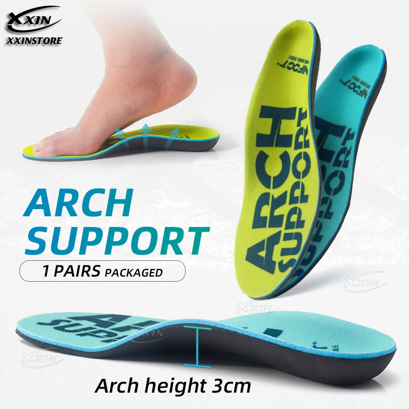 Top Trends: Xxin Arch Support Insole Orthopedic Insole Men Women Sport Shoe Insert Flat Foot Shoe Pad Size35-46 Shoppable Styles