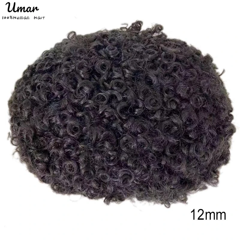 Top Trends: Full Lace Toupee For Men Systems Unit 12mm Afro Curly Men's French Lace Base Wig Breathable Male Capillary Prothesis Hair Shoppable Styles