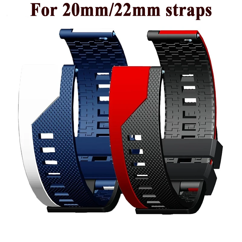 Top Trends: 20 22MM Silicone Strap For Huawei Watch GT GT2 GT3 42mm 46mm Smart Watch Band GT 2 Pro GT 3 Pro 46mm 42mm Wristband Bracelet Shoppable Styles