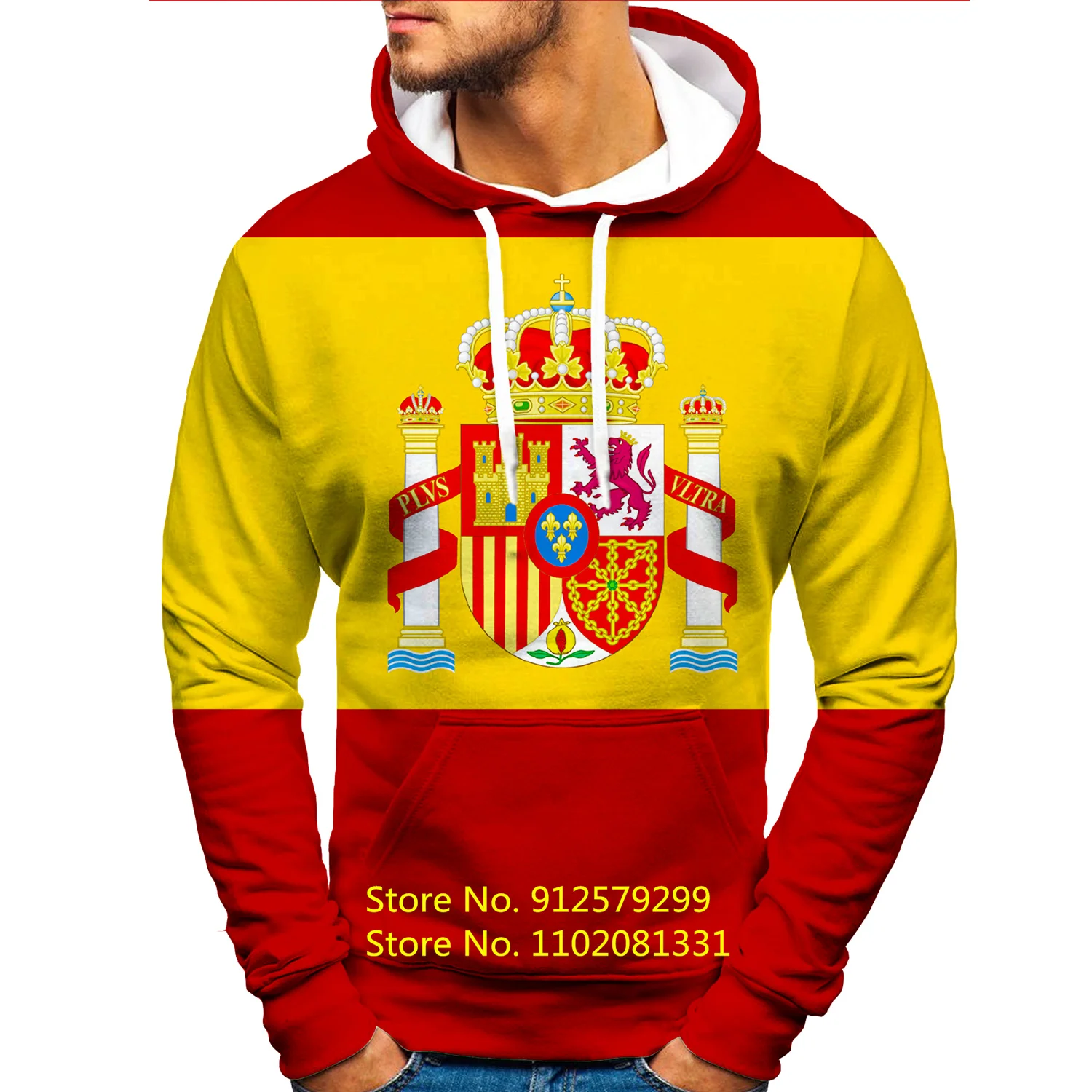 Top Trends: Fashion Flag Of Spain Printed Hoodies Men Women Casual 3D Sweatshirt Streetwear Long Sleeve Sport Pullover Shoppable Styles